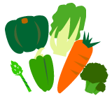 緑黄色野菜は育毛、育毛の強い味方